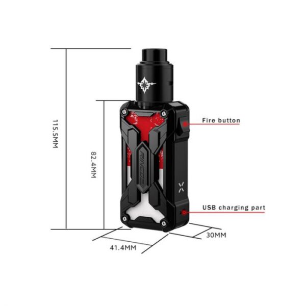 Rincoe Mechman Nano 90W RDA Kit - تصویر 2